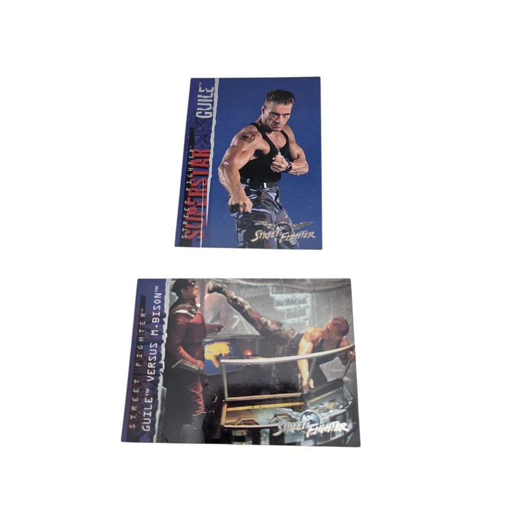 1994 Upper Deck Street Fighter Movie Cards Guile Jean-Claude Van Damme 40 SF2